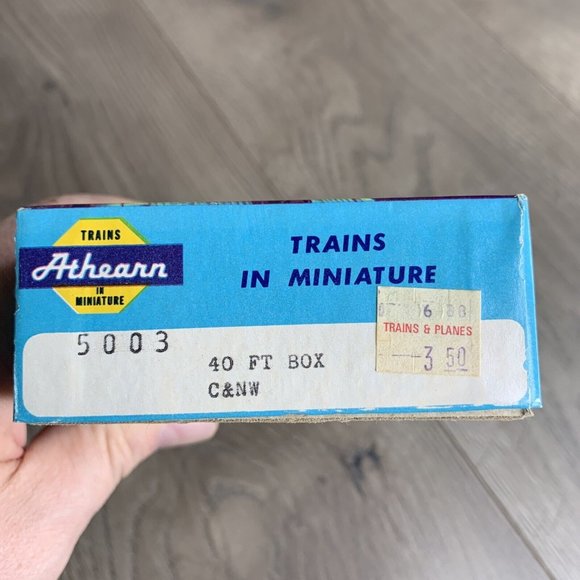 Athearn 5003 40 ft Box Car C & NW Chicago And Northwest HO Scale - Picture 11 of 11